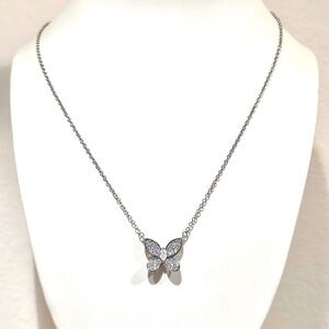 Silver Butterfly Necklace